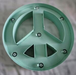 Peace Sign Light Up Wall Decor